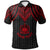 Samoa Custom Polo Shirt Polynesian Armor Style Red Unisex Red - Polynesian Pride