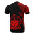 Samoa T Shirt Polynesian Pattern Red Flash Style - Polynesian Pride