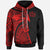 Samoall Over Hoodie Samoa Coat ofrms Red New Unisex Red - Polynesian Pride