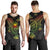 Samoa Custom Personalised Men's Tank Top - Reggae Turtle - Polynesian Pride