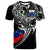 Samoa T Shirt Samoan Rugby Style Unisex Black - Polynesian Pride