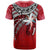 Guam T Shirt Fanciful Forest Red Color - Polynesian Pride