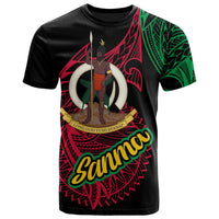 Vanuatu T Shirt Sanma Seal of Vanuatu Special Style Unisex Black - Polynesian Pride