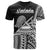 American Samoa T Shirt Satala Polynesian Patterns Unisex Black - Polynesian Pride