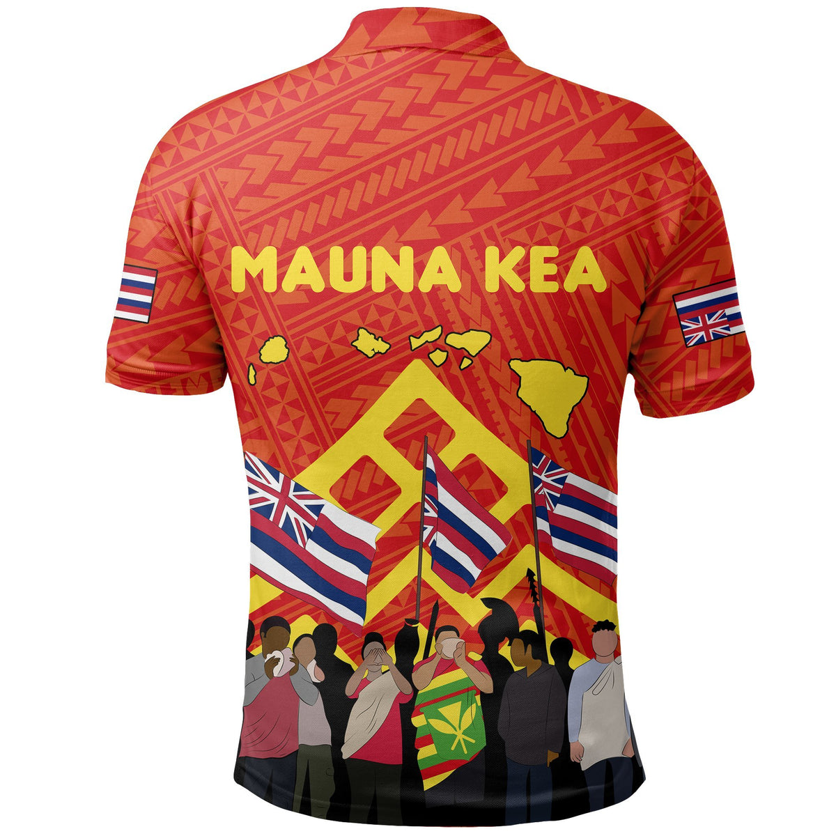 Hawaii Protectors Mauna Kea Polynesian Polo Shirt - Polynesian Pride