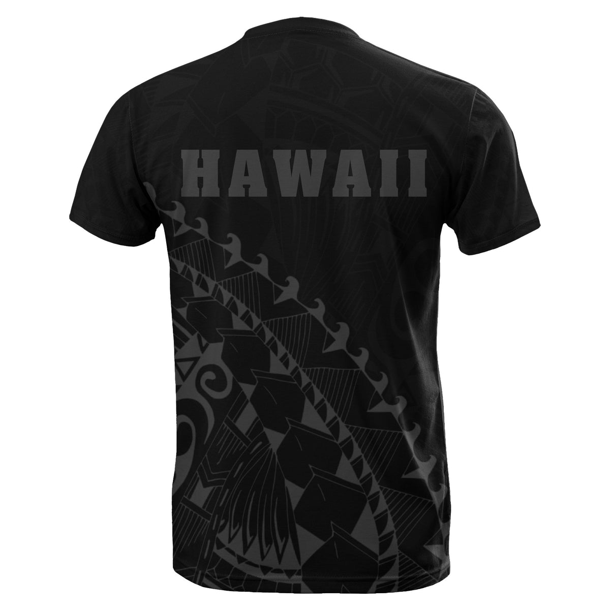 Kanaka Map T shirt ( Gray) Turtle Style - Polynesian Pride
