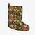 Seamless Tropical Flower Plant And Leaf Pattern Christmas Stocking - Polynesian Pride