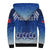 Personalised Samoa Sevens Sherpa Hoodie Manu Siva Tau With Ula Fala LT7 - Polynesian Pride