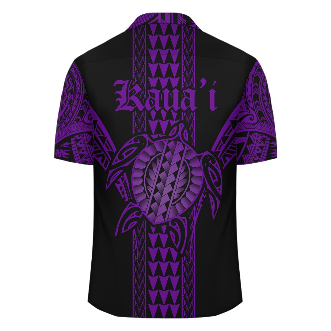 Kauai Island Polynesian Hawaiian Shirt - Comely Style - AH - Polynesian Pride