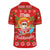 (Personalized) Hawaiian Santa Claus Mele Kalikimaka Shirt - Aviv Style - Red - AH - Polynesian Pride