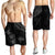 Hawaii Kanaka Turtle Fern Leaves Polynesian Men's Short - Quini Style - AH - Polynesian Pride