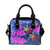 Hawaii Couple Turtle Hibiscus Valentine Shoulder Handbag - Light Style - AH One Size Blue - Polynesian Pride