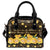 Hawaii Yellow Hibiscus Shoulder Handbag - Sunshine - AH One Size Yellow - Polynesian Pride