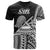 American Samoa T Shirt Sili Polynesian Patterns Unisex Black - Polynesian Pride