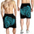 Simple Men's Shorts Blue AH - Polynesian Pride