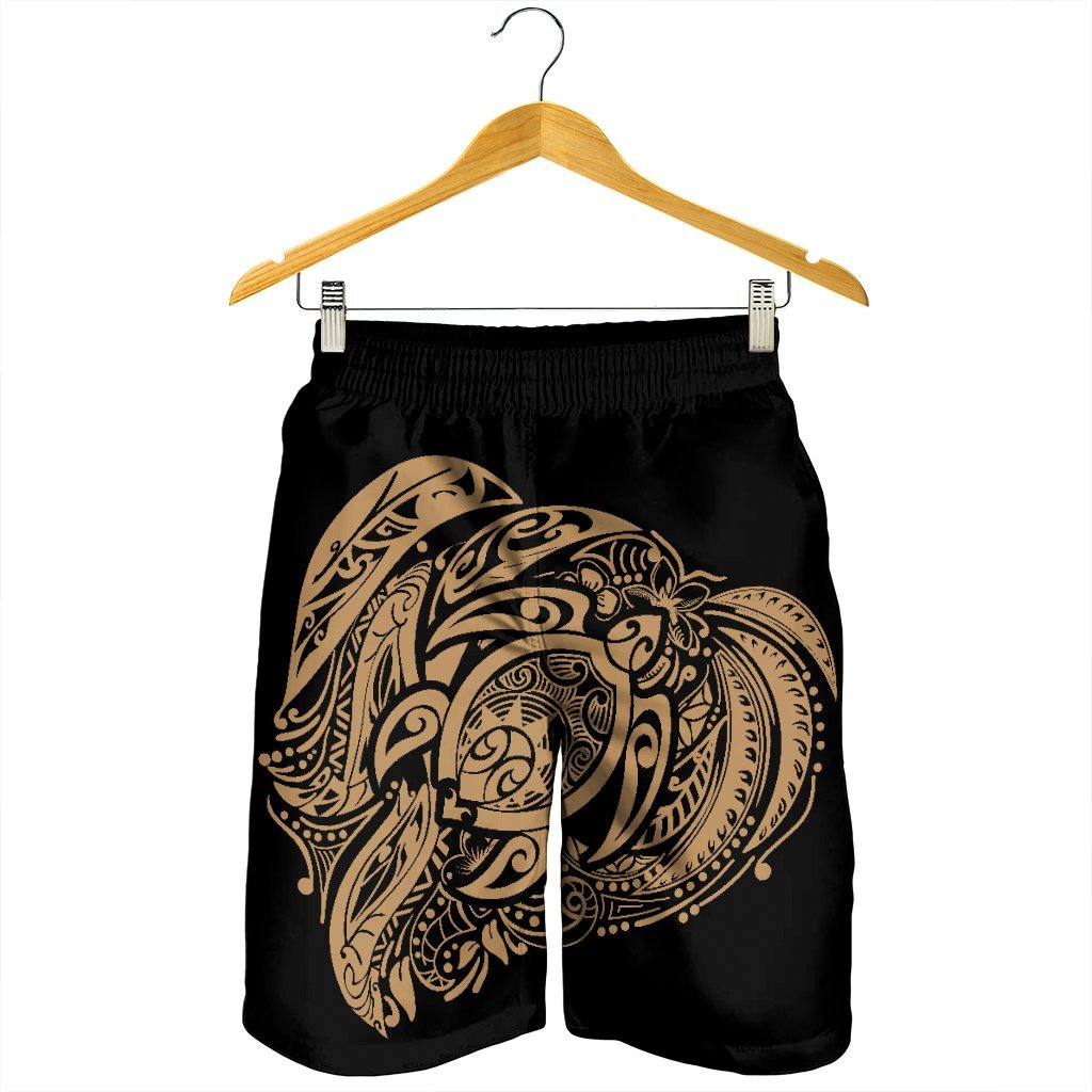 Simple Men's Shorts Gold AH - Polynesian Pride
