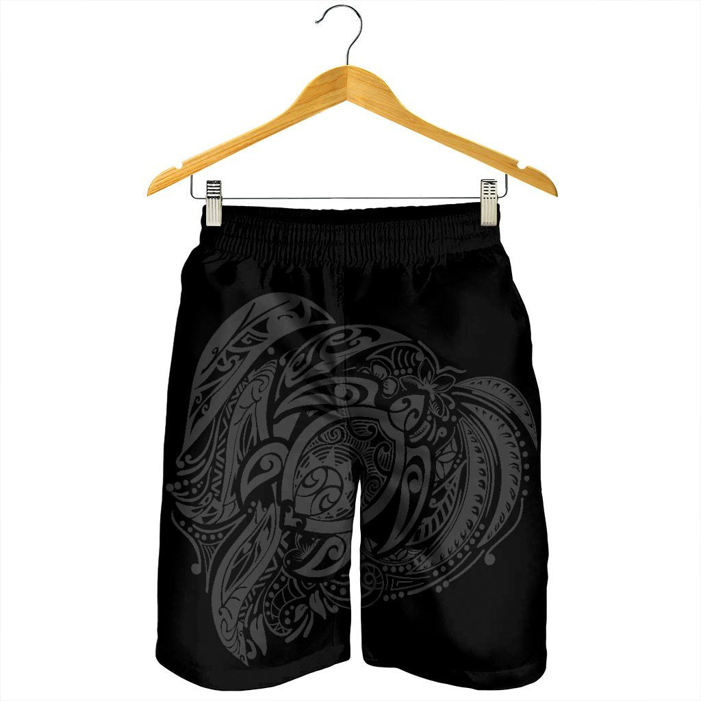 Simple Men's Shorts Gray AH - Polynesian Pride