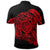 Simple Polo Shirt Red - Polynesian Pride