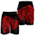 Simple Men's Shorts Red AH - Polynesian Pride