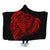 Simple Hooded Blanket Red AH Hooded Blanket White - Polynesian Pride