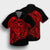 Simple Hawaiian Shirt Red AH - Polynesian Pride