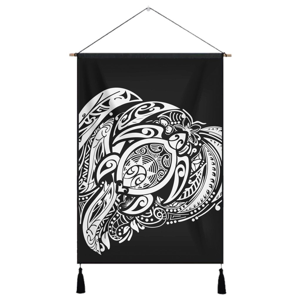 Simple Hanging Poster White AH Hanging Poster Cotton And Linen - Polynesian Pride