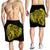 Simple Men's Shorts Yellow AH - Polynesian Pride