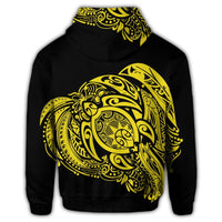Simple Zip Hoodie Yellow - Polynesian Pride