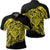 Simple Polo Shirt Yellow Unisex Black - Polynesian Pride