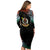 Vanuatu Proud To Be A Ni-Van - Polynesian Pattern Long Sleeves Bodydress - Penama Province LT7 - Polynesian Pride