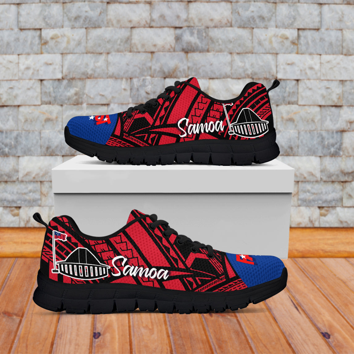 (Custom Personalised) FAST Samoa Active Sneaker Special Style 03 LT7 Unisex - Polynesian Pride