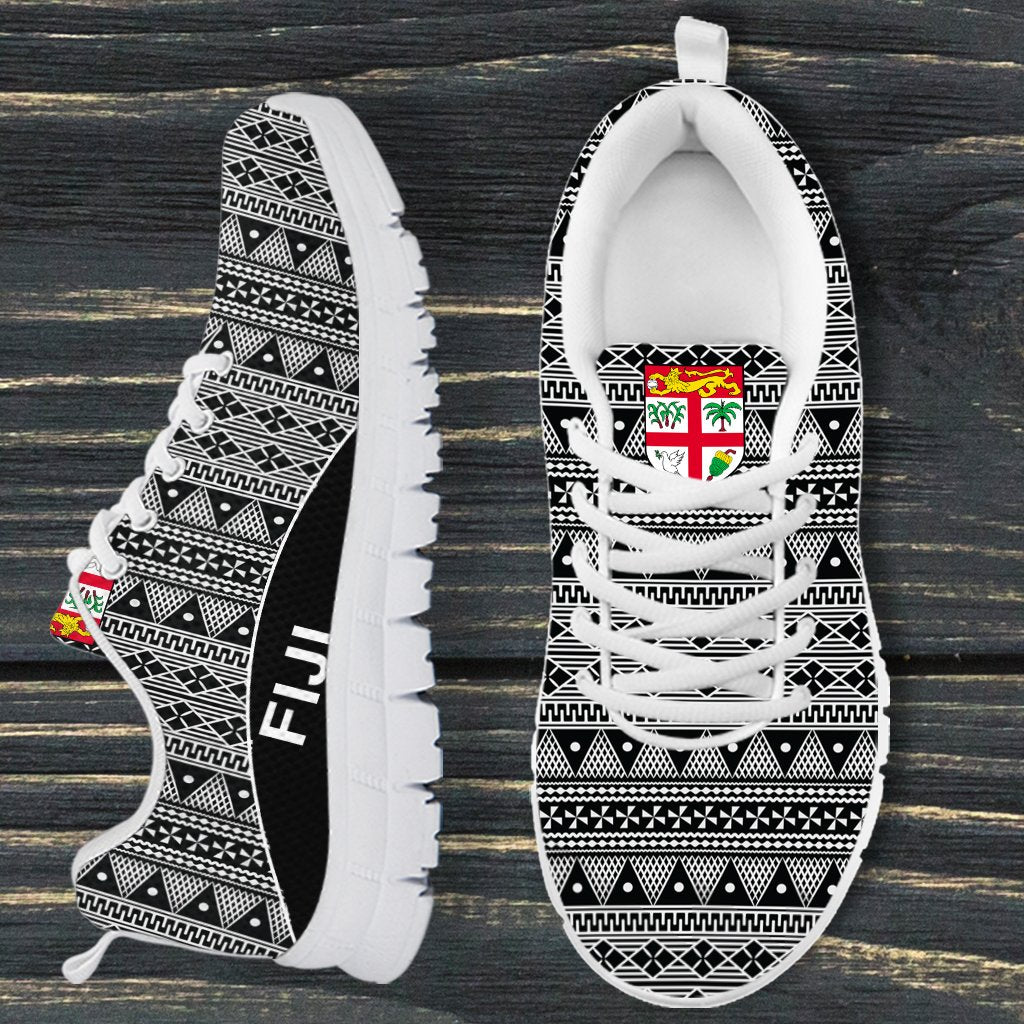 Fiji Sneakers - Tapa Pattern Sport Style - Polynesian Pride