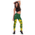 Tahiti Polynesian Leggings - Polynesian Tattoo Flag Version - Polynesian Pride