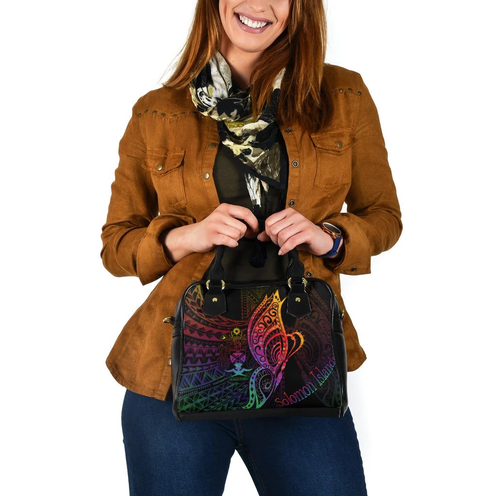 Solomon Islands Shoulder Handbag - Butterfly Polynesian Style - Polynesian Pride