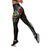 Solomon Islands Hibiscus Leggings A7 Black - Polynesian Pride