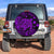 Hawaii Turtle Polynesian Spare Tire Cover Plumeria Flower Unique Style - Purple LT8 Purple - Polynesian Pride