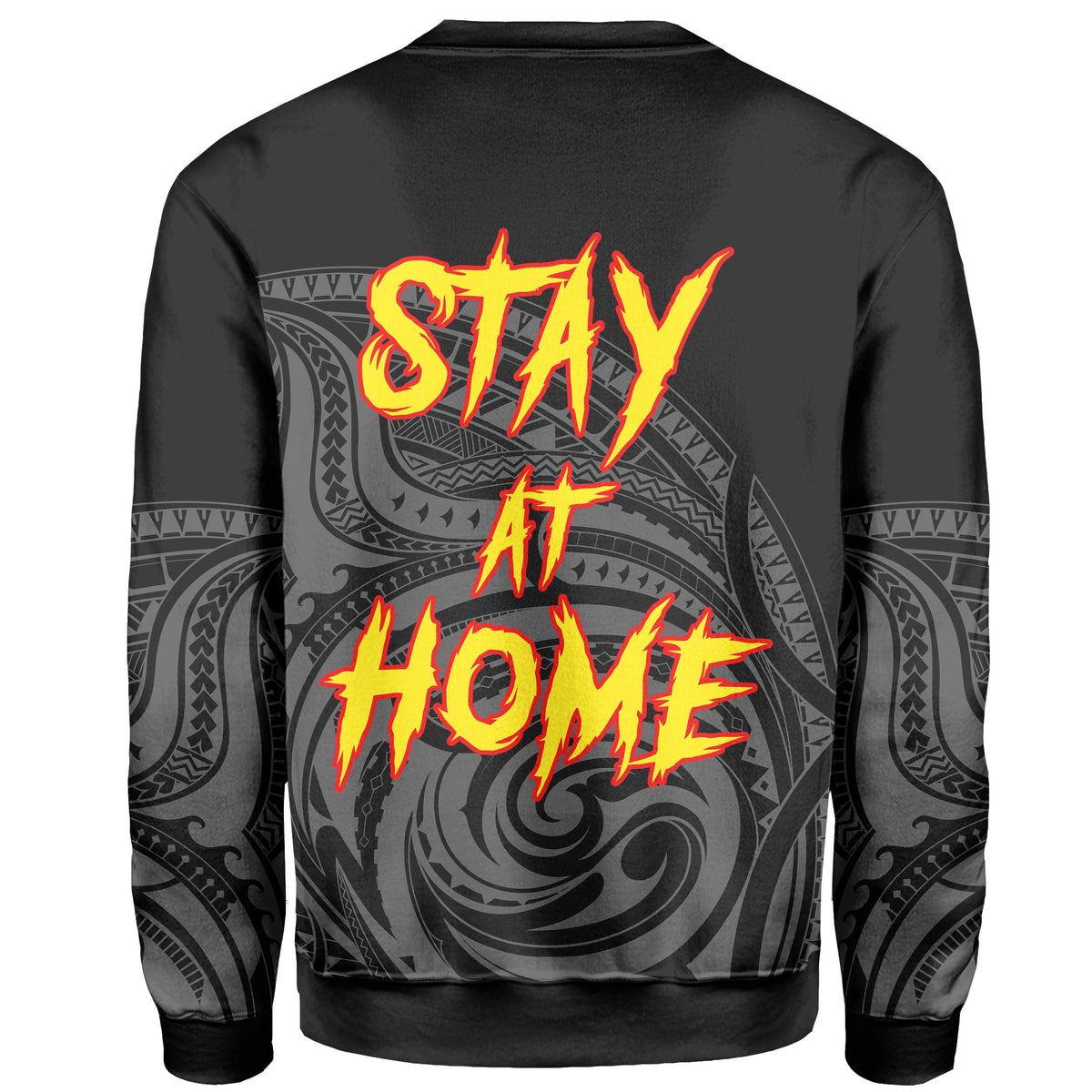 Hawaii Stay At Home Warrior Sweatshirt - Polynesian Pride