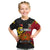 The Kumuls PNG T Shirt KID Papua New Guinea Polynesian Dynamic Style Black LT14 - Polynesian Pride