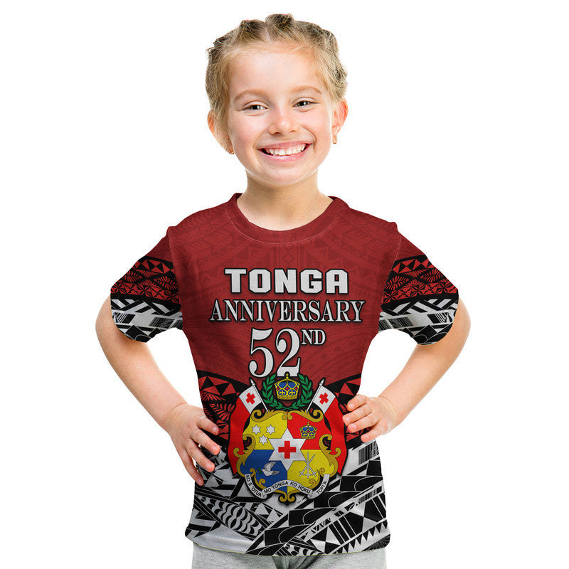 Custom Tonga T Shirt Independence Anniversary Special Version 2022 LT14 - Polynesian Pride