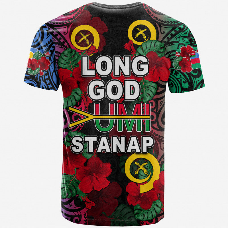 Vanuatu Shefa and Hibiscus T Shirt LT6 - Polynesian Pride