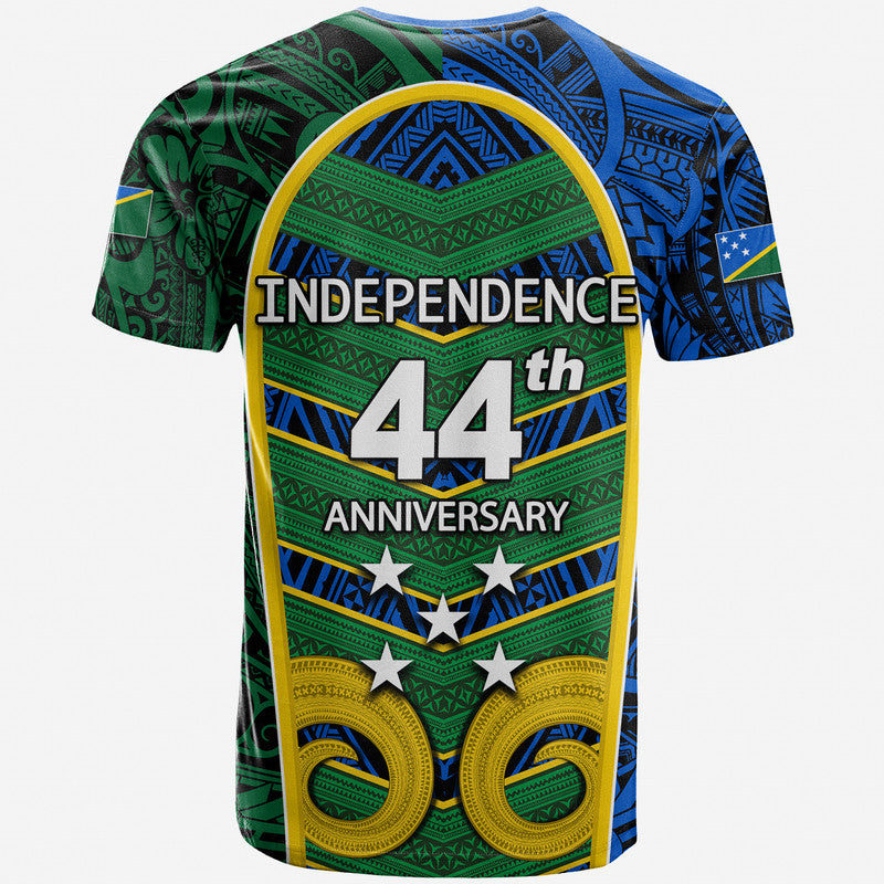 Solomon Islands Independence Day 44th Anniversary T Shirt No.2 LT6 - Polynesian Pride