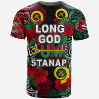 Vanuatu Penama and Hibiscus T Shirt LT6 - Polynesian Pride