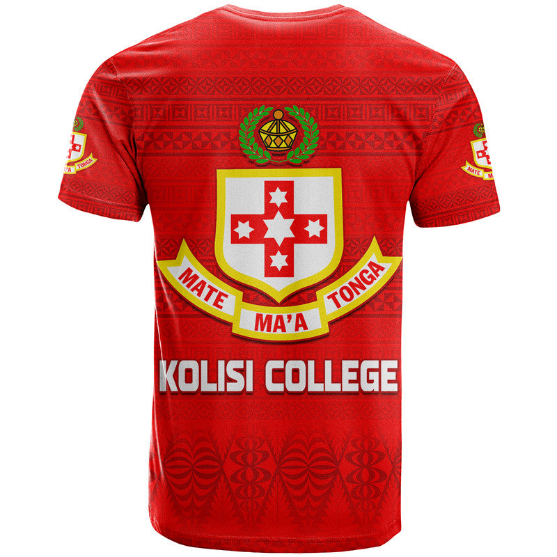 Kolisi Tonga College Atele T Shirt 140 Years Anniversary Tongan Ngatu LT13 - Polynesian Pride