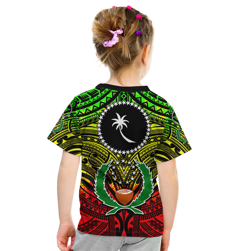 Micronesia Culture Day T Shirt Chuuk And Pohnpei Reggae Style LT6 LT6 - Polynesian Pride