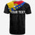 Custom Pilipinas T Shirt Simple Style Black LT6 - Polynesian Pride