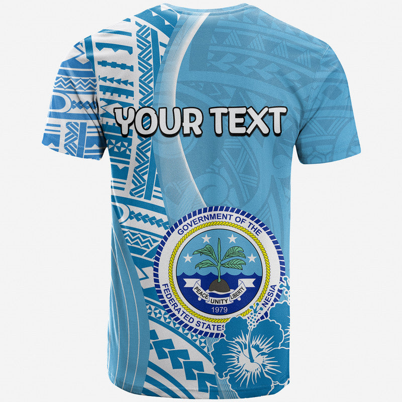 Custom Micronesia T Shirt Vibe Style LT6 - Polynesian Pride