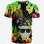 Hawaii Summer Colorful Pineapple T Shirt Reggage LT6 - Polynesian Pride