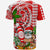 Hawaii Mele Kalikimaka Santa Claus Beach T Shirt LT6 - Polynesian Pride