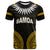 Custom Samoa Ula Nifo Tribal T Shirt Gold Style LT6 Gold - Polynesian Pride