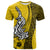 Hawaiian Shark Polynesian T Shirt Vibe Yellow Style LT6 Yellow - Polynesian Pride